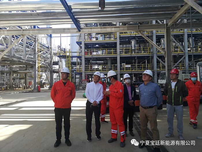 宁东基地管委会副主任张亚军带队检查宝廷新能源消防安全工作 宁东基地管委会副主任张亚军带队检查宝廷新能源消防安全工作