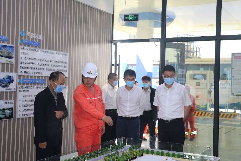 中石化销售股份有限公司领导来公司考察调研 中石化销售股份有限公司领导来公司考察调研