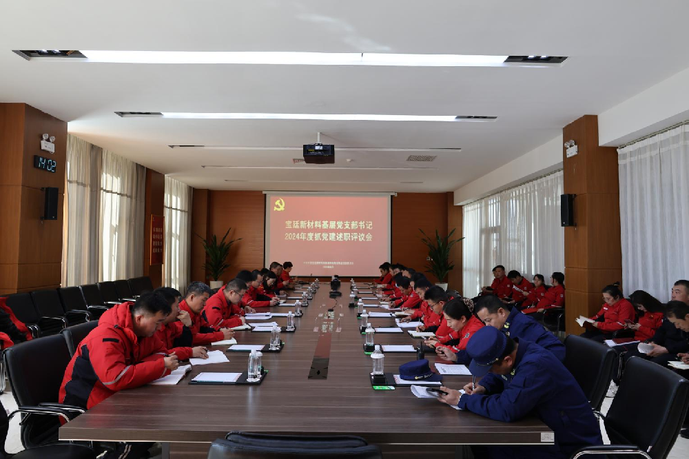 2024年度伟德体育官方网站党支部书记 抓基层党建工作述职评议会